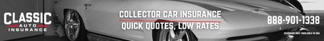 Classic Auto Insurance 468 x 60 (Live Client)