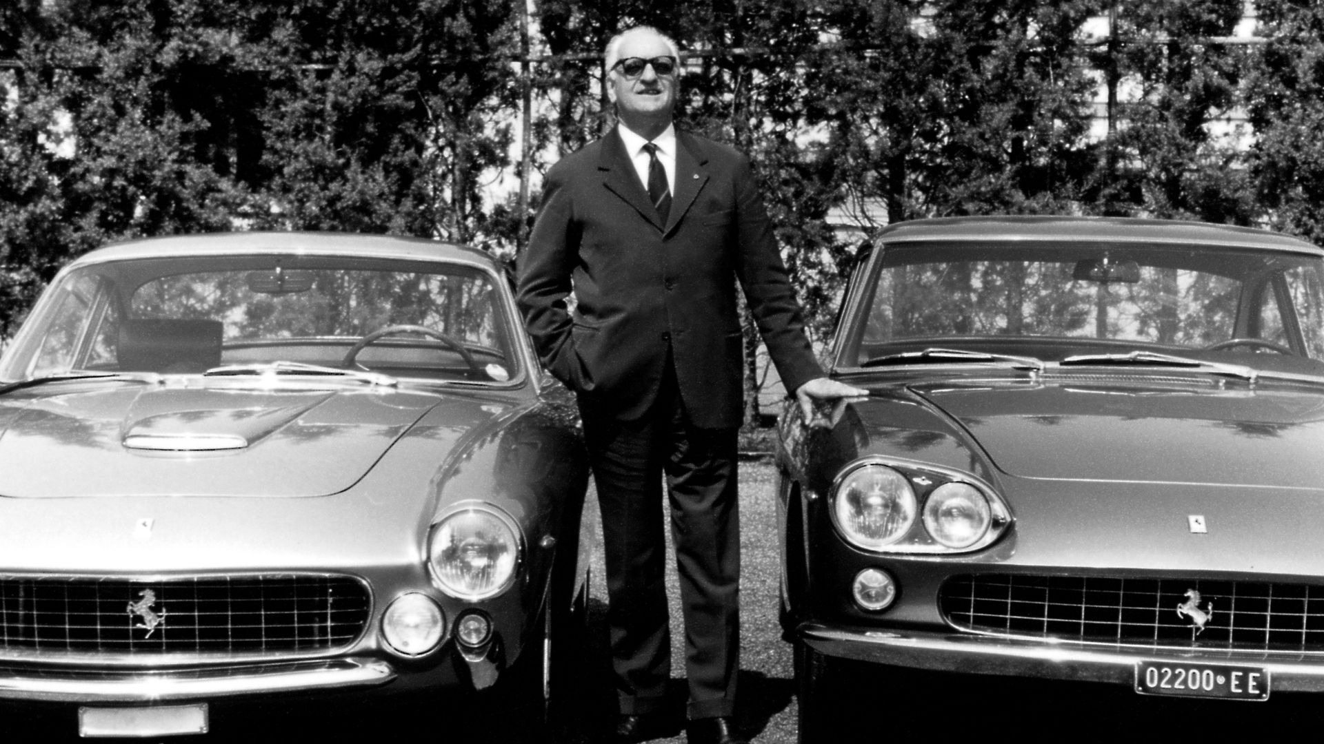 Young Enzo Ferrari