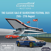 Silverstone Festival | The Classic Sale | 25-27 Aug 2023 SQ